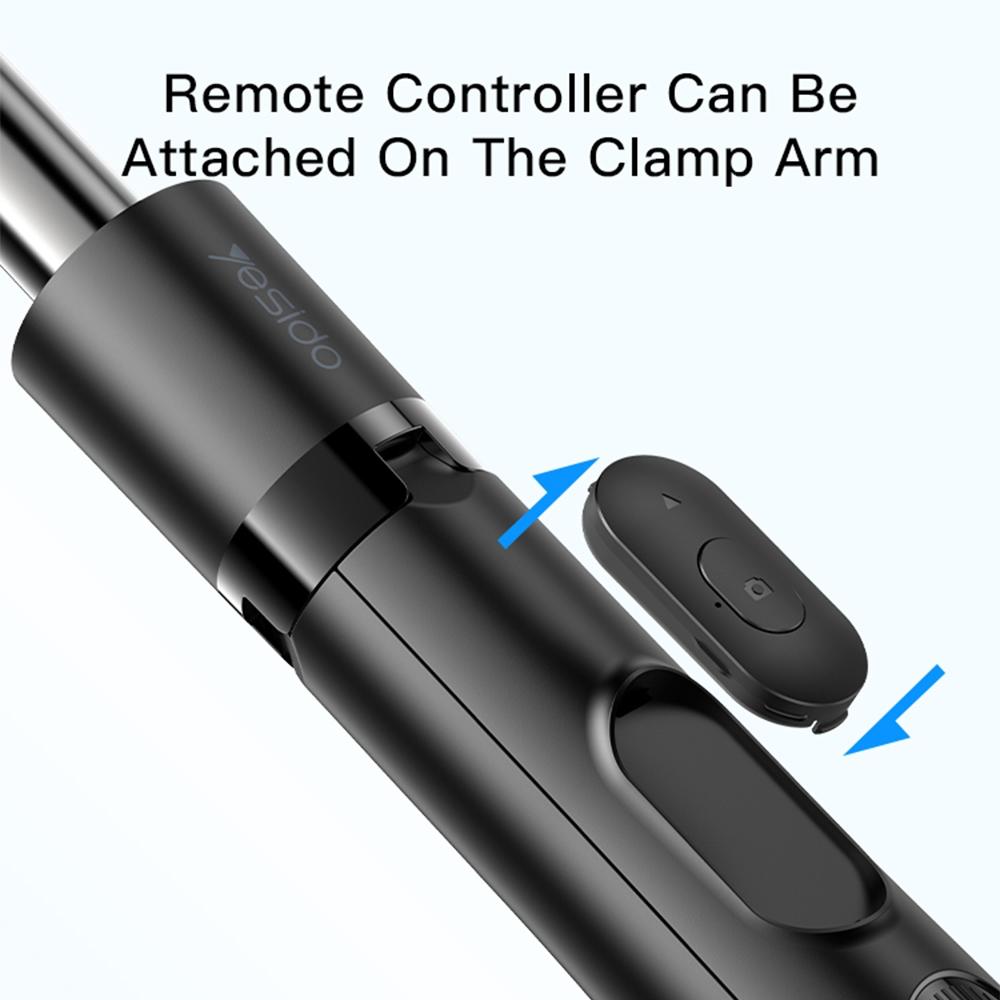 Factory Price SF13 Retractable Extended Wireless Tripod Phone Live Streaming Selfie Stand