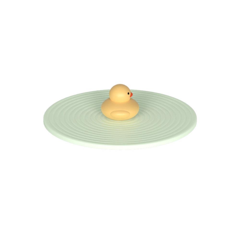 

2PCS Dustproof Mug Sealed Cap Duck-shaped Tea Cup Lid Silicone Cup Lid Fruit Juice