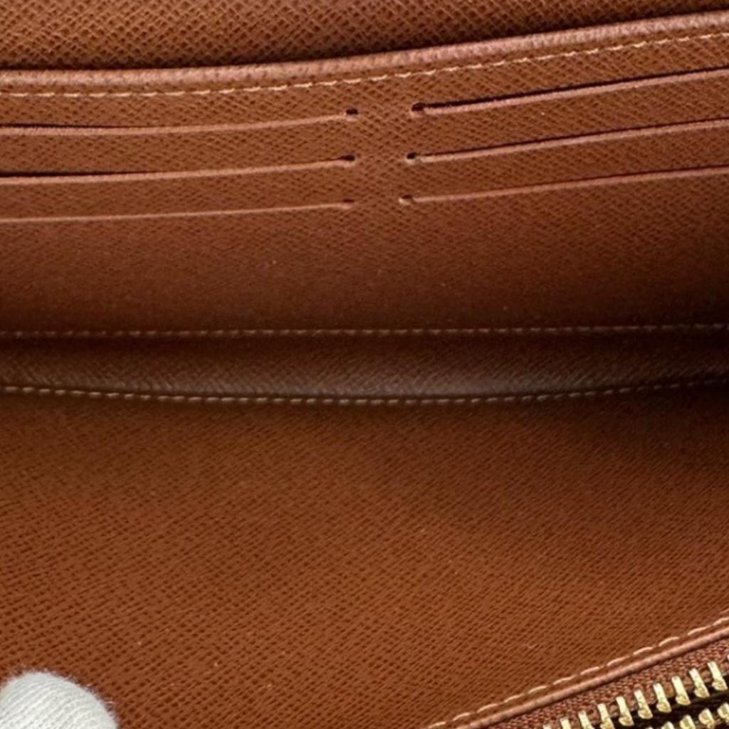 Louis Vuitton Monogram Zippy Wallet Long Wallet Purse Monogram Canvas  M42616 Used