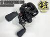 CUSTOM YOROI Custom Decal for 17 Scorpion DC Baitcasting Scratch Protection SEAT.JP Reel, (Black, Left-Handed)