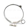304 Stainless Steel Neck Collar Restraint Metal Choking Rings Premium Bondage Neck Slave Lockable Nacklace Fetish SM Sex Games