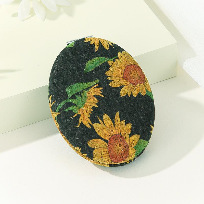 

Дзеркала Вінтажні Складні Круглі Дзеркала для макіяжу Збільшувальні Портативні Espejo Redondo Аксесуари для прикраси дому