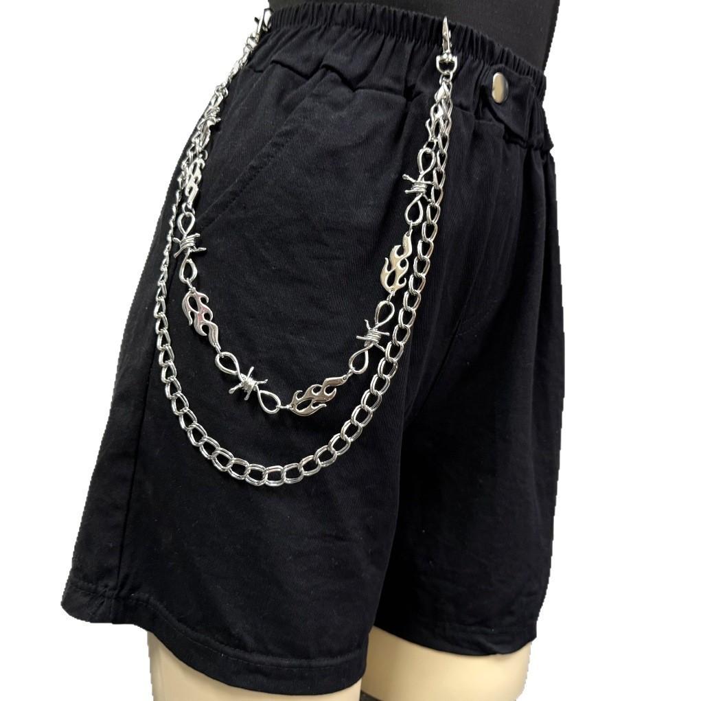 European and American Jewelry New Chain Waist Chain Retro High-end Trouser Chain Accessories