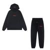 FEAR OF GOD ESSENTIALS Flocked Letter Hoodie Men Women Loose Fleece Sweatshirt Casual Streetwear