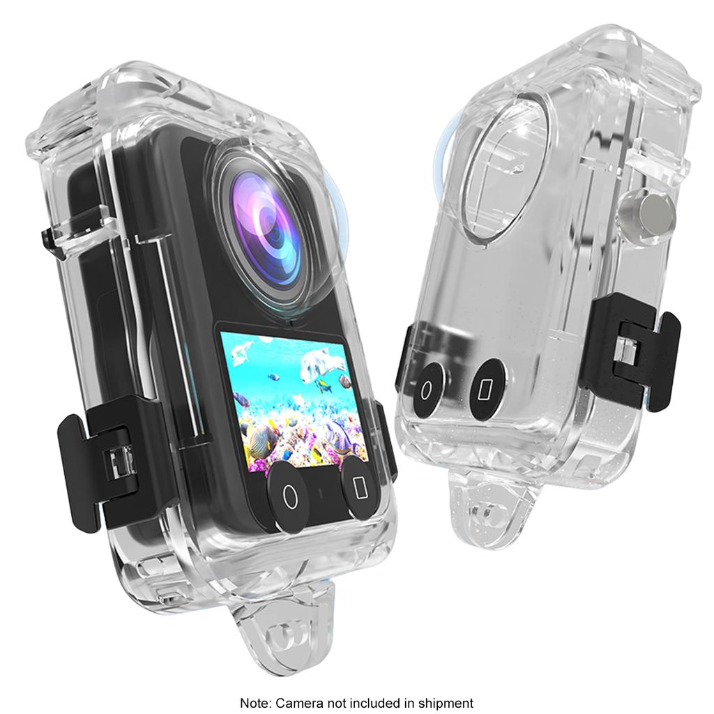 Wodoodporne Etui do Kamery na Głębokość 40m Dla DJI Osmo 360 Niewidoczne Etui Nurkowe Obudowa Ochronna Obudowa Akcesoria do Kamery