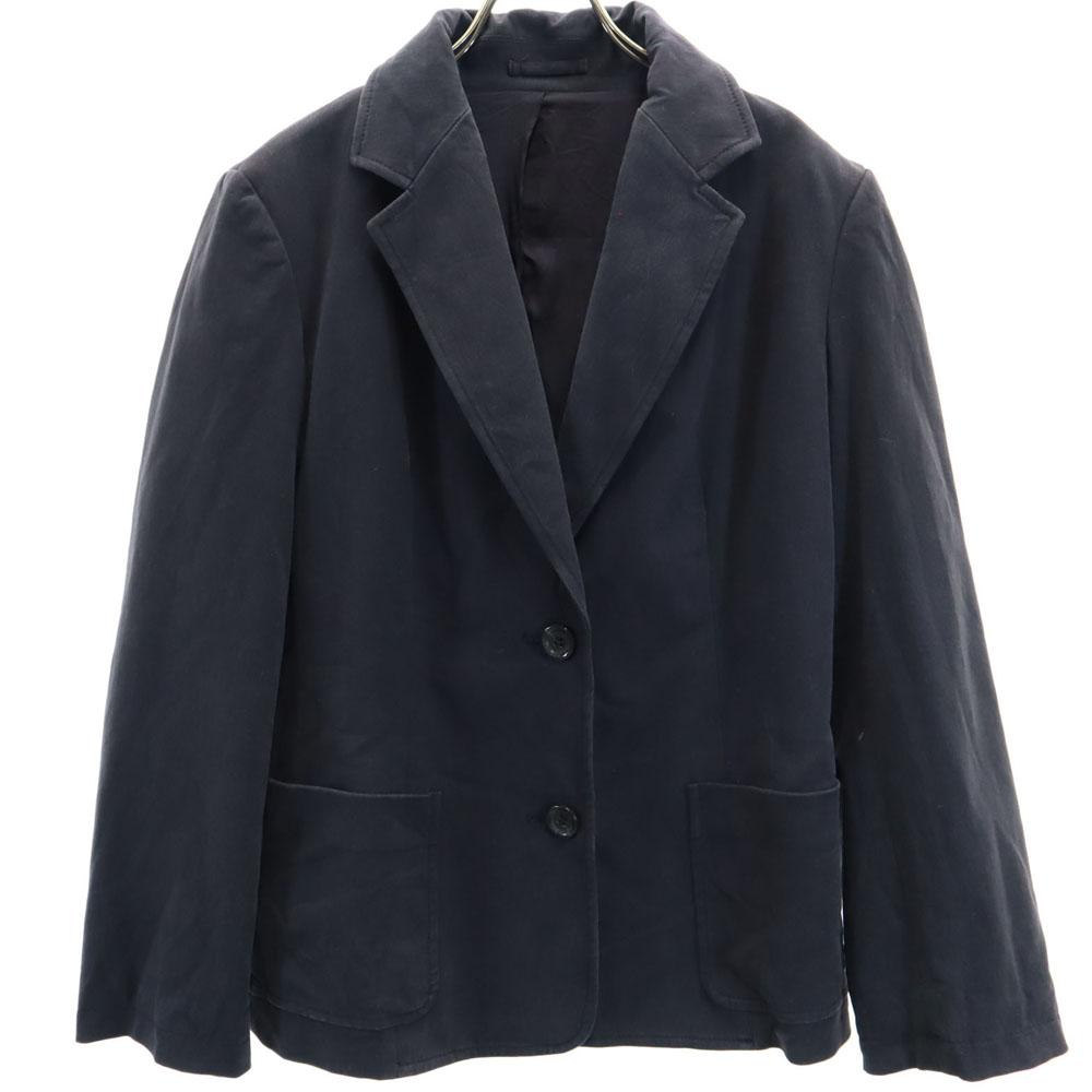 Burberry Sanyo Shokai Long Sleeve Tailored Jacket 42 Black Series Women Used