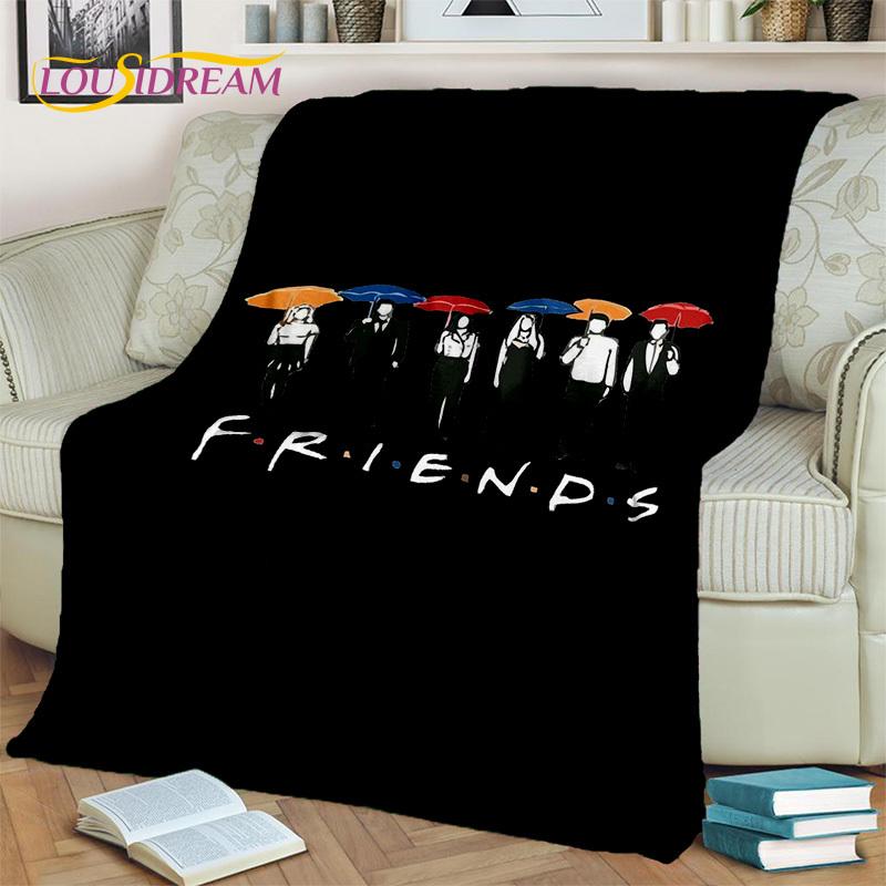 Friends Classics TV 3D  Blanket,Soft Throw Blanket for Home Bedroom Bed Sofa Picnic Travel Office Cover Rest Blanket Kids Gift