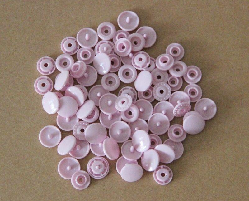 Lots 100PCS Sets Size 16 T3 Resin Button Popper For Cloth Diapers Crafts