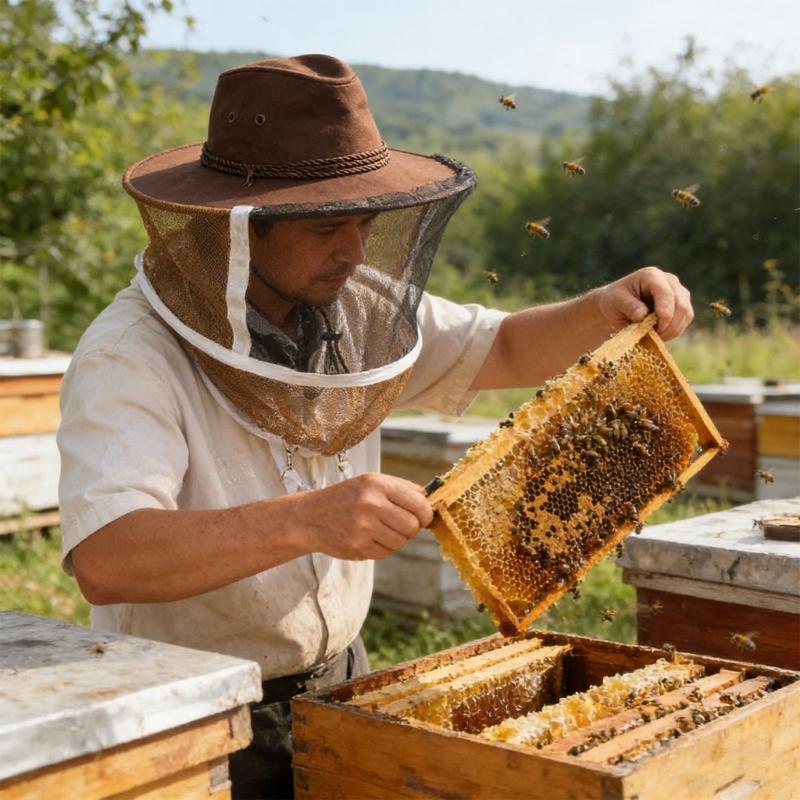 High Quality Beekeeper Hat Offering Superior Ventilation And Firm Hold For Extended Wear Outdoors