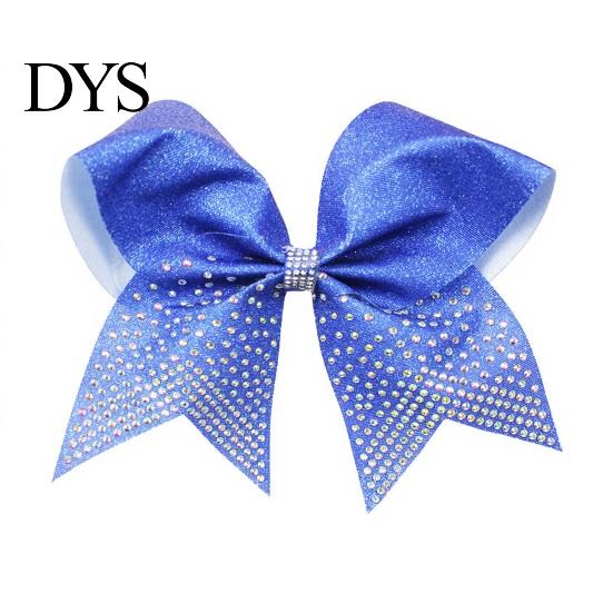 Glitter Bow Hair Clips Sparkling Clip, Sequin Clip for Cheerleading Aerobics Stage Accessories Performance And Dance Team Accessories, Decorative Ties