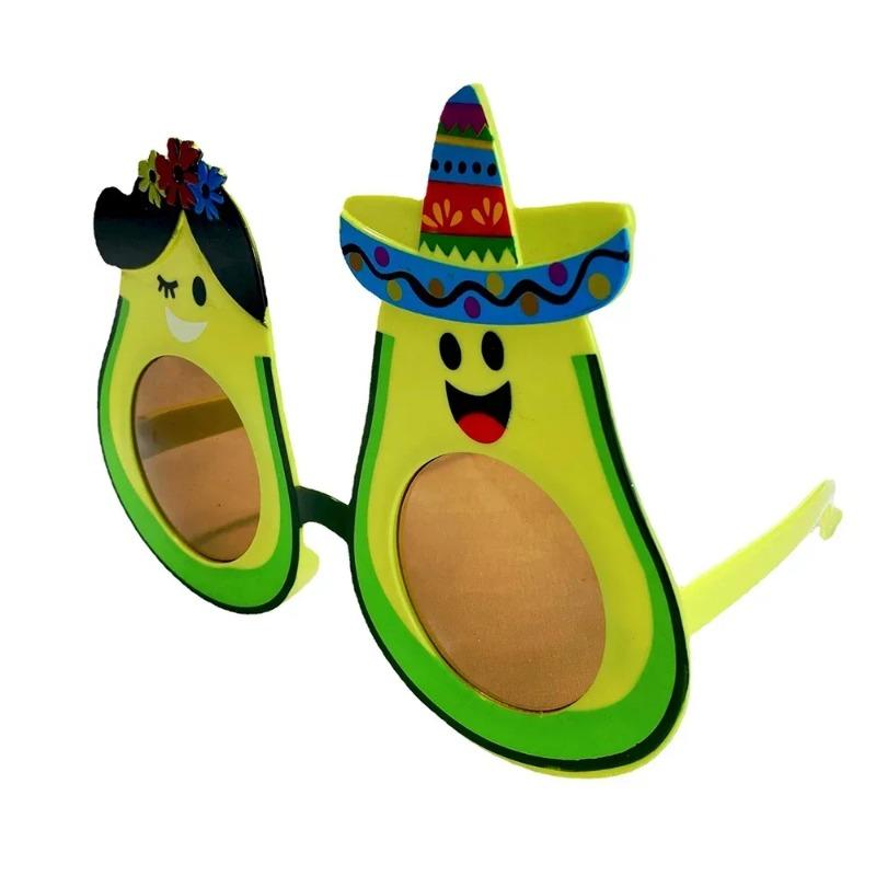 Party Glasses Birthday Pography Props Avocado Mexican Style Sunglasses Po Booth Carnival Event Wedding Decoration Supplies
