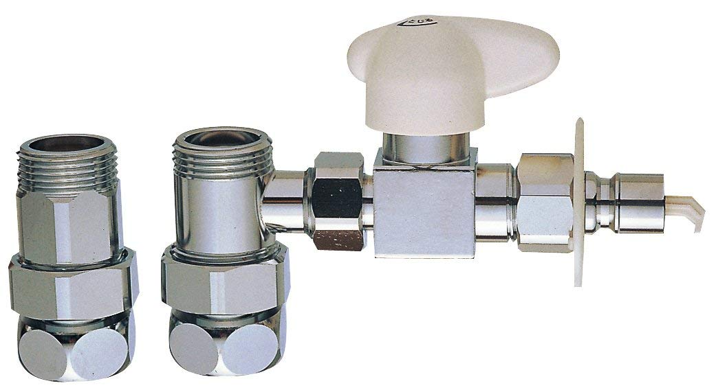 

SANEI PB515S Branch Socket for Dishwasher Water Supply, Wall-Mounted Mixer Tap with Auto Stopper