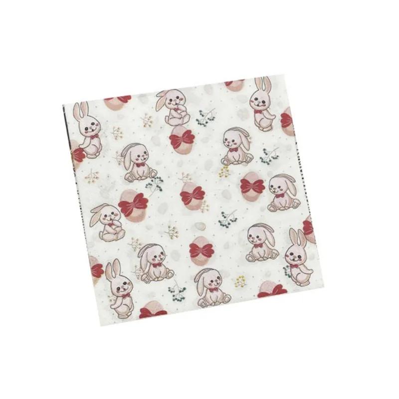 20pcs/Pac 33*33cm 2-Ply Disposable Party Napkin Cartoon Pattern