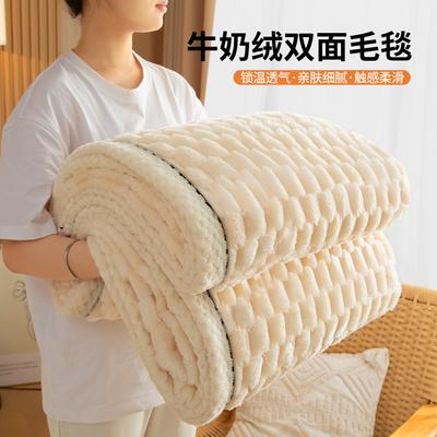 Sleeping Treasure Blanket Thickened Warm Winter Blanket Spring and Autumn Nap Blanket Double Sided Cover Blanket Blanket