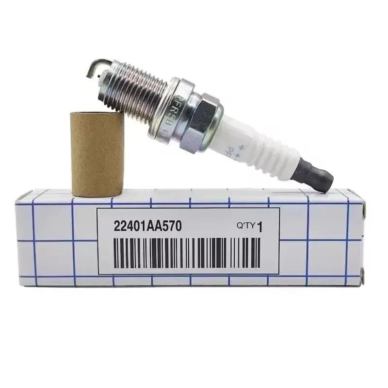 4/6pcs 22401-AA570 PFR5B11 Iridium Spark Plugs For Subaru Forester Impreza 1998 Legacy 96-99 2.5L Nissan 22401AA570 PFR5B-11