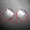 For BMW 1 2 3 4 5 X1 X3 series Front Grill Emblem Protective Cover Acrylic Rear trunk Badge