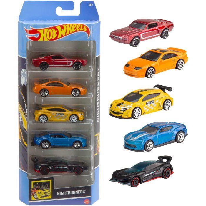 Caixa com 5 carros Hot Wheels - Modelo aleatório - 400+ modelos - 15 temáticas 1806