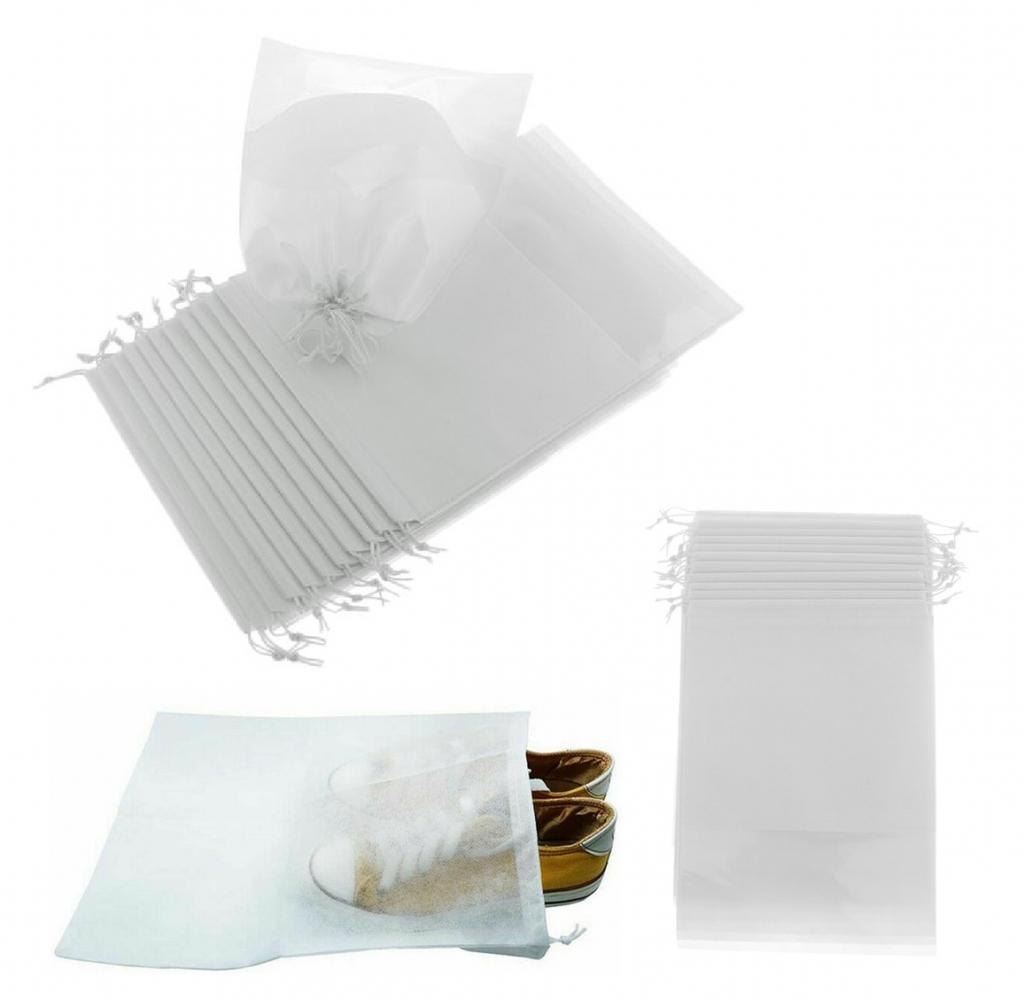 Shoe Bags Non-woven Cloth Portable Shoes Travel Pouch