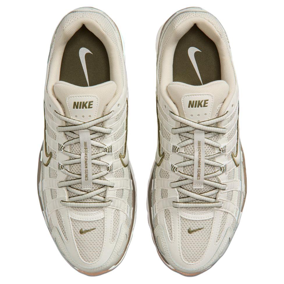 Nike P-6000 Bequeme, weiche, atmungsaktive und stützende Freizeit-Laufschuhe für Damen, Sneaker Beige BV1021-016