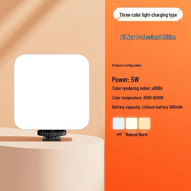 Portable RGB LED Fill Light for Mobile Photography & Live Streaming