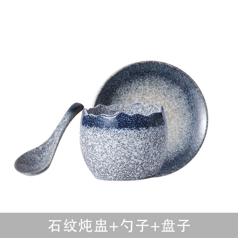 Vintage kreativní keramická miska ve tvaru vaječné skořápky, miska na napařované vejce, dezertní miska na svačinu, polévkové misky, molekulární kuchyně, speciální nádobí