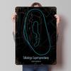 Talladega Superspeedway Printed Posters Customizable Wall Art Retro Vintage Metal Tin Signs for Home Room Gamer Decoration Cozy