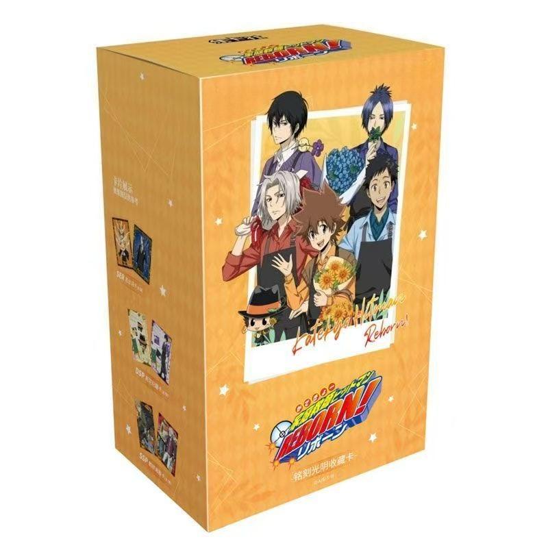 Katekyo Hitman Reborn! Collectible Card Cartoon Sawada Tsunayoshi Card Anime Merchandise Holiday Gift Trendy Toy Whole Box