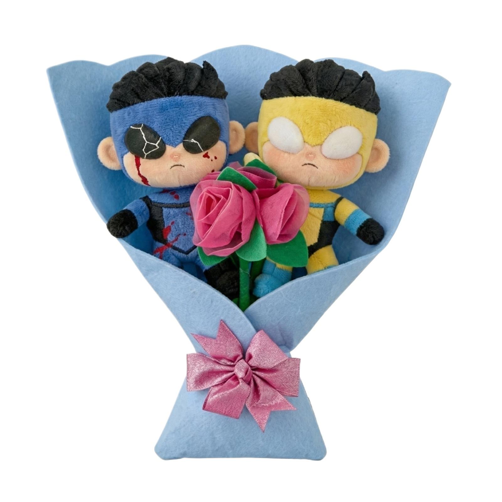 

Plush Bouquet Anime & Toy Bouquet Finished Plush Bouquet The Best Gift For Couples One Size