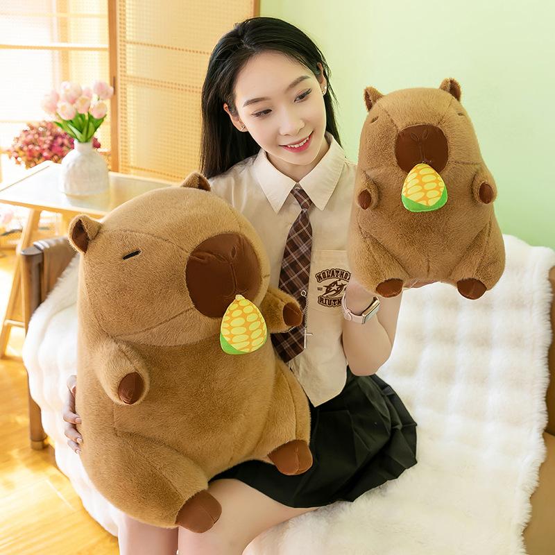 Capybara Stretchable Doll Pillow Plush Toy Ugly Cute Doll Kapibara Children's Ragdoll