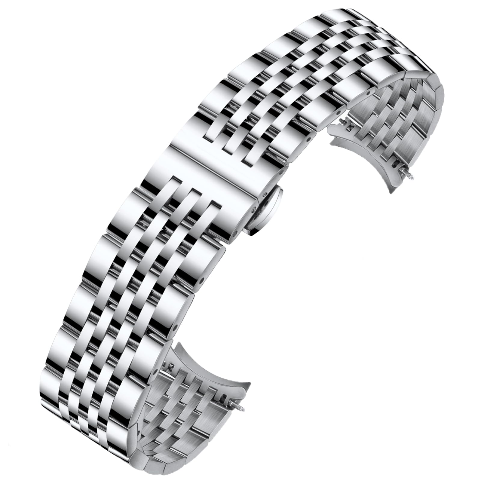 

Часы SEUER из нержавеющей стали Включают инструмент для замены и ремешок унисекс, 12 мм, 14 мм-24 мм, Сталь, Водонепроницаемые, Потостойкие, D-образная застежка, Двойная/складная застежка,