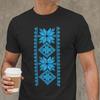 Ukrainische Vyshyvanka T-Shirts Für Unisex Symbole der Ukraine Lustig 100% Baumwolle T-Shirt Rundhals Kurzarm T-Shirt Kleidung