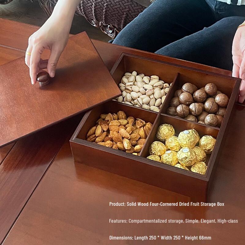 Handon Double-Layer Rotating Dried Fruit Storage Box