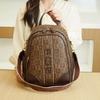 Hot Sale Alphabet Printed Backpack Fashion Versatile Temperament Backpack Women's Multifunctional