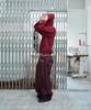 Noscouleurs Ul Mesh Zip Hoodie 02 Red