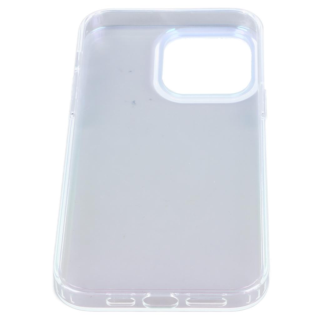 Hülle für IPhone TPU Vollschutz Stoßfest Gradient Laser Schlanke Handyhülle für Frauen und Mädchen Täglicher Gebrauch für 14 Pro