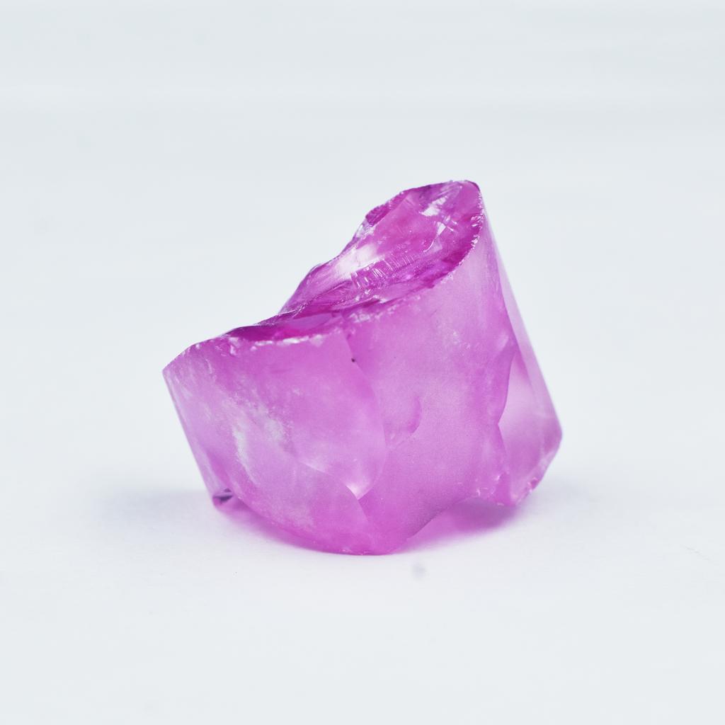 Pink Zircon Natural 50 Ct Uncut Raw Rough CERTIFIED Loose Gemstone Raw Rough
