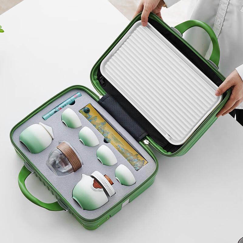 Zhuijia Portable Ceramic Travel Gongfu Tea Set