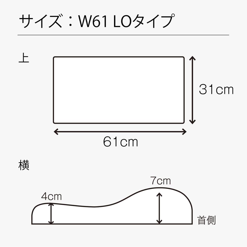 Serta Light Breeze Pillow W61 (LO Type) P-1002, 61cm Wide X 31cm Deep X 10cm Thick, White, Corrugated Urethane Foam Pillow with Nude Cover, Available