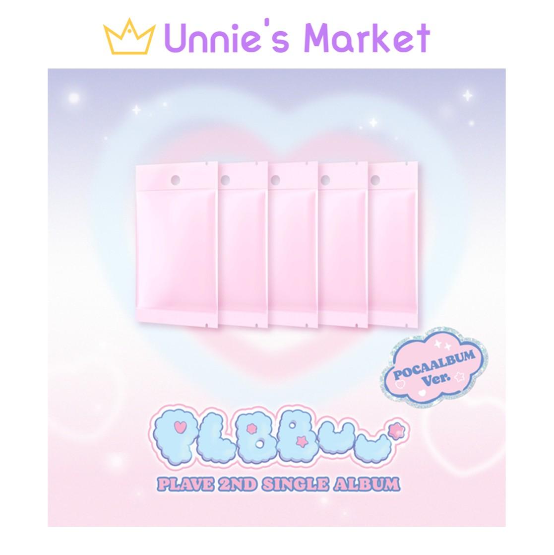 

PLAVE [PLBBUU] POCA АЛЬБОМ Вер. 2-й сингл-альбом + бесплатный подарок Random ver. 1EA