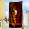 Galatasaray Customize Your Name Beach Towel Super Soft & Absorbent Perfect for Traveling Yoga Camping and Swimming