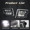 LED Fog Lights For BMW 7 Series F01 F02 F03 730i 740i 750i 760i Foglamp Car Front Bumper Driving Lights 63177311288 63177311287
