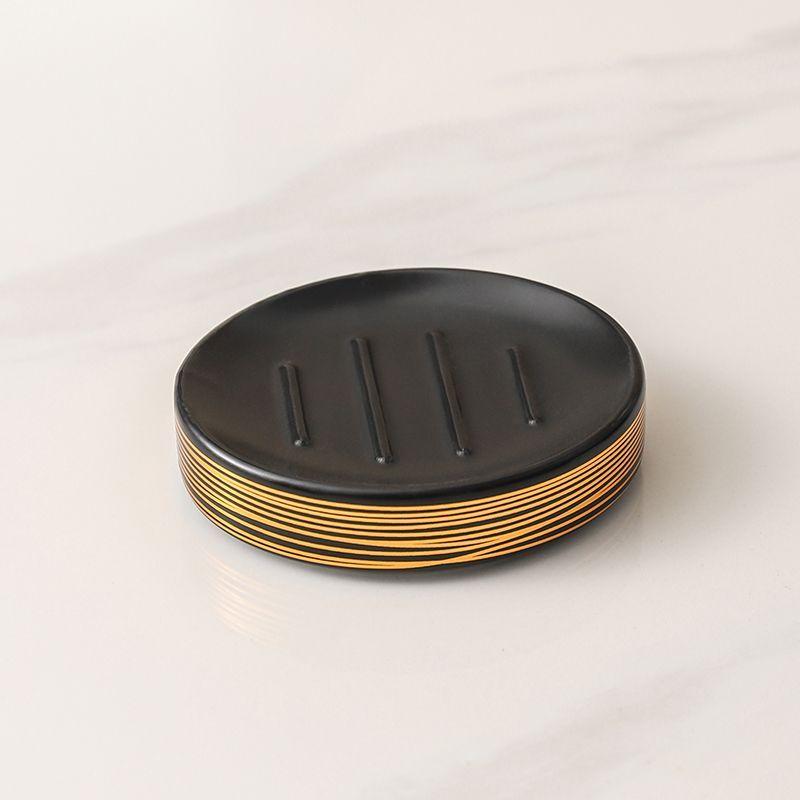 Exquisite Ceramic Lotion Bottle Soap Dish Mouthwash Cup Bathroom Set Household Large Capacity Shampoo Water Bottle Mouthwash Cup