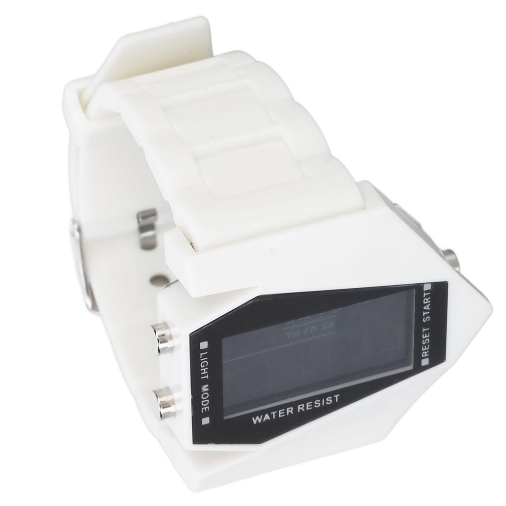 Sport Elektronisk Klokke Dato Vis Alarm Funksjon Flystil Vanntett LED Elektronisk Klokke