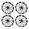4PCS 18in Wheel Hub Cap Full Wrapping Wheel Hub Cover Trim Replacement for Tesla Model 3 2017 To