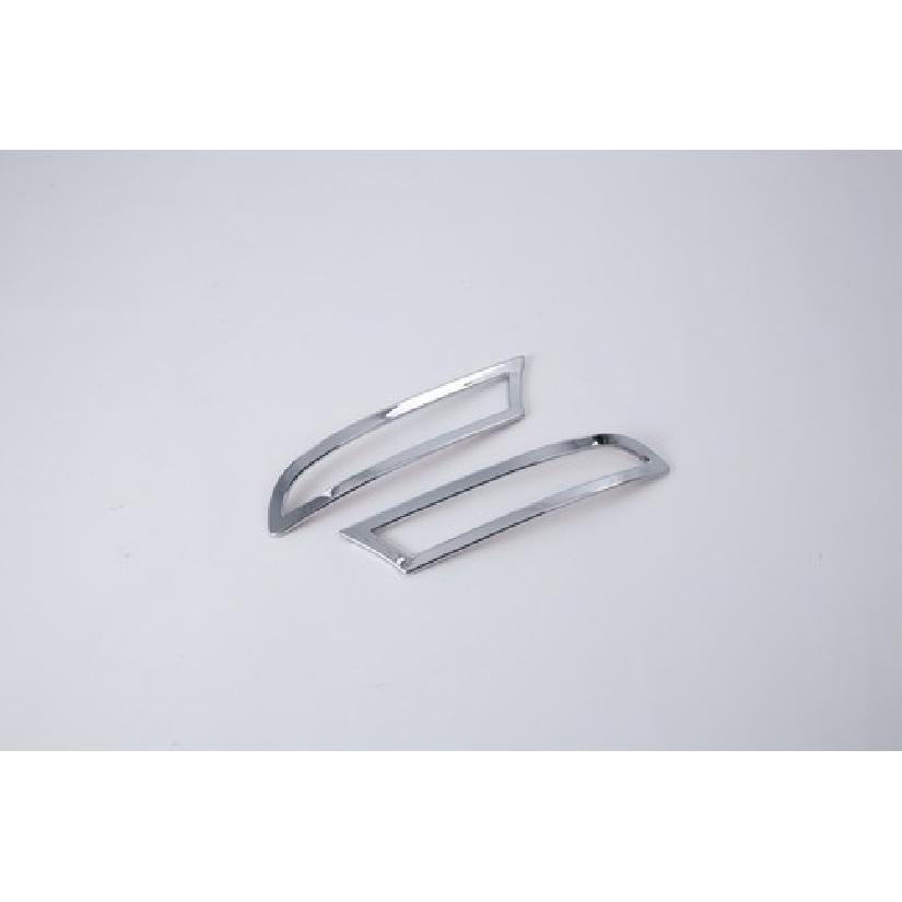 ABS Chrome Rear Fog Light Frame Lid Cover Trim For 2018- BMW X3 G01 2pcs