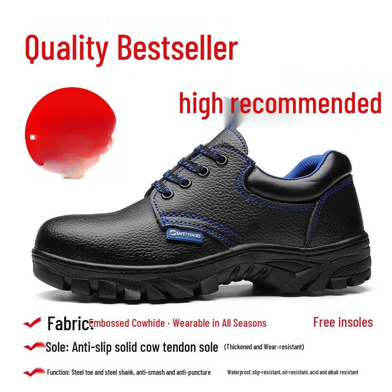 Yudu Men s Lightweight Steel Toe Safety Work Shoes