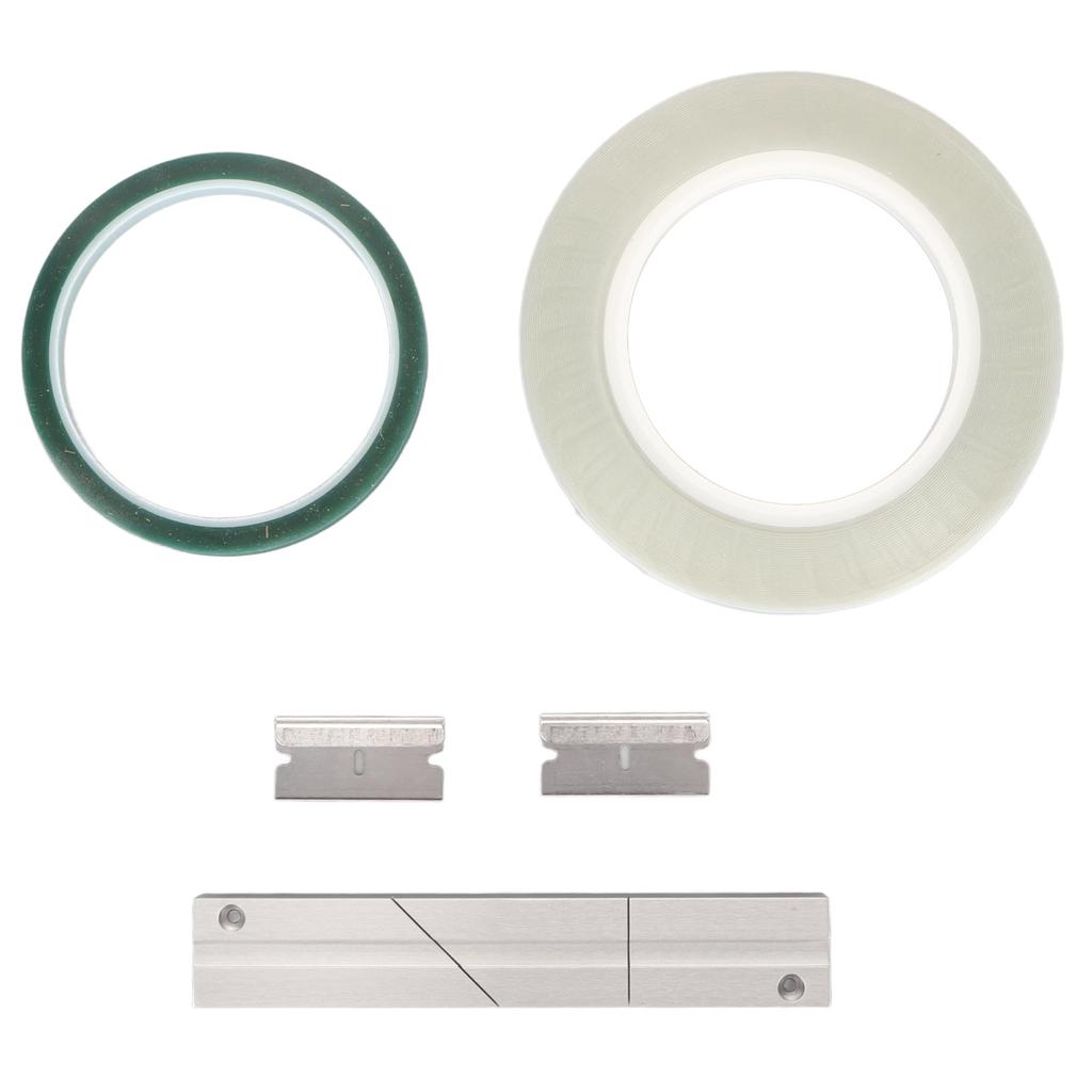 1 4 10 Inch Splicing Block Kit Aluminum Open Reel Tape Media with Splicing Tape er Tape Media Blade for Revoxsonido