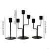 3 Piece Iron Candle Holder Set for Dinner Valentine's Day Party And Weddings