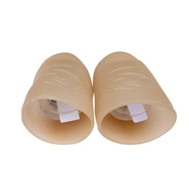 1/5pcs Fake Thumb Tip Light Up Finger Magic Trick Close-Up Novelty Toys Funny Prank Props for Party Fun LED Glow Festival Gift