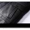 Genuine Leather Jacket Men's Casual Thickened Short Lapel Down Jacket Jacket Plus Cashmere Sheepskin Jacket Winter